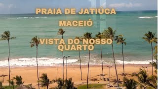 Praia de Jatiúca | Praia do Centro de Maceió | Vista do Nosso Quarto no Hotel Brisa Tower #shorts