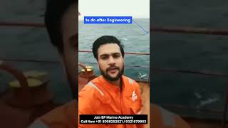 Don't know what to do after Engineering? #merchantnavy #marineengineer #engineering #electro