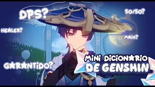 MINI DICIONARIO DO GENSHIN! | Genshin impact