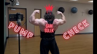 WATCH UNTIL THE END! Sam Sulek's BEST Motivational Quote & Pump Check