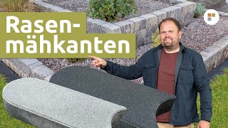 RASENKANTENSTEINE setzen - diese Möglichkeiten hast Du!