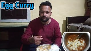 Egg Curry New Experiment || Review || Food Vlog