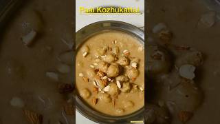 Vinayagar Chaturthi Special Paal Kozhukattai Recipe || #tasty #healthy #recipe #ytshorts #trending