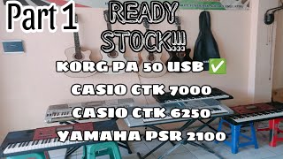 KEYBOARD KORG PA 50 USB SIAP PANGGUNG READY STOCK!!! | APM Musik Tangerang