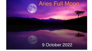 Aries Full Moon Astrology Horoscope 9 October 2022