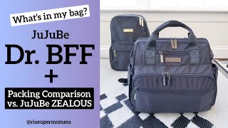 JuJuBe DR. BFF | What's in my bag? | Packing Comparison vs. JuJuBe Zealous