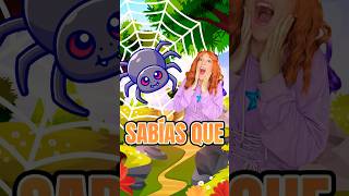 Mila Mola - Sabías que…❓🕷️ #sabiasque #shortsinfantil #educativo