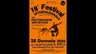 S BENEDETTO 19° FESTIVAL PATTINAGGIO ARTISTICO   integrale 2024