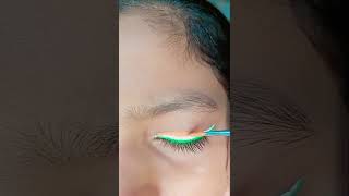 Tiranga eye liner 🇮🇳 #India #independenceday #shorts #shortfeed