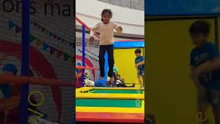 we shall overcome some day | hum honge kamyab ekdin | Trampoline park happiness #shorts