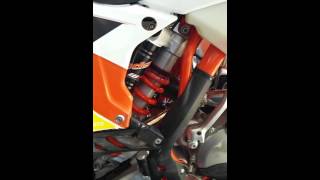 KTM XCW PDS shock spring change part 4