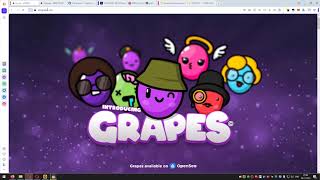 Grapes - проект который чем то похож на Memeland. Своя Nft коллекция. Можно попробовать без вложений