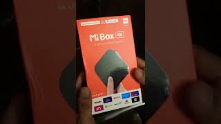 Xiaomi Mi Box 4K Android TV | Unboxing | #shorts