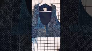 Sashiko Stiching 🪡🧵 inspiration #custom #sashiko #denim #inspiration