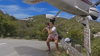 St Barts Airport Landing Caught on Camera in Shocking 360 Degree Footage