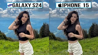 Samsung Galaxy S24 vs iPhone 15 Camera Test