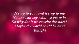 Anne Marie & James Arthur | Rewrite The Stars -  Lyrics