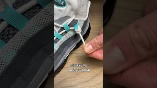 How to Reverse Lace Nike Air Max 95 🤩‼️