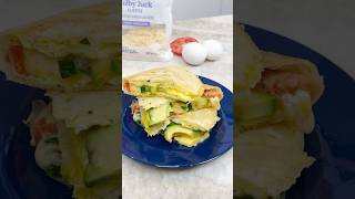 Easy Breakfast Tortilla Wrap