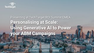 Personalising at Scale: Using Generative AI to Power  your ABM Campaigns