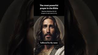 THE MOST POWERFUL PRAYER IN THE BIBLE #shorts #jesuschrist