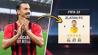 Am creat echipa ideală a lui Zlatan Ibrahimovic în FIFA 23 🤩