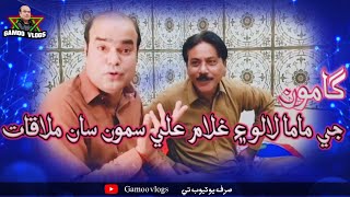 Gamoo Je Mala Lalo And Ghulam Ali Samo San Mulaqat (Sindhi Vlog) (Gamoo)