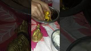 Laddu gopal ji snan 🥰🥰video ll Radhe krishna ❤🧿🧿🙏🥺🥺