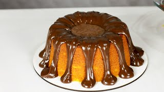 BOLO VULCÃO DE CENOURA COM TECNICA CASCATA DE CHOCOLATE | Evelyn Oliveira