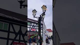 Designer Outlet Berlin. Shopping in Germany. Christmas in Germany