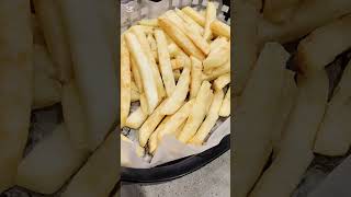 French Fries 🍟 || Home made frozen french fries #frenchfries #burger #pizza #shorts