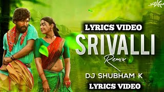 Pushpa: Srivalli - Lyrical (Hindi) | Allu Arjun, Rashmika Mandanna | Javed Ali | DSP | Sukumar,