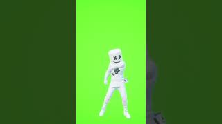 Marshmello Does DEADPOOL Dance GREEN SCREEN #shorts