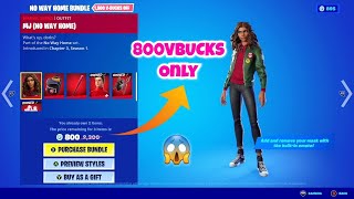 Buying MJ Spiderman No Way Home Bundle For 800VBUCKS - Extreme Discount - Fortnite