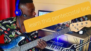 pentecostal praises bass lines tutorial # DISCIPLINE PLAY breakdown