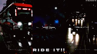 Ride it - Jay sean 🖤📍Aesthetic, Lyrics whatsapp status