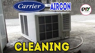 carrier aircon cleaning, window type