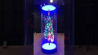 Revolutionizing Tech Showcases: Meet Our Holographic Digital Avata #3d #christmastree #ledfan