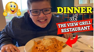 Dinner at The View Grill Restaurant | Chef P