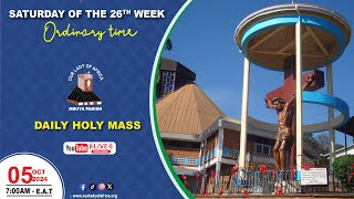 Saturday of the Twenty-sixth Week in Ordinary Time |Daily TV Mass, Saturday  05th October, 2024