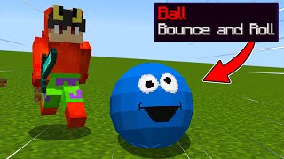 Minecraft Manhunt But I'm a BALL