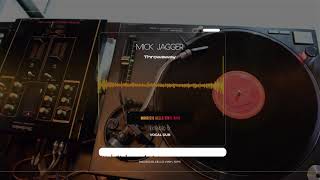 Mick Jagger - Throwaway - Extended Vocal Dub (Vinyl Rip)