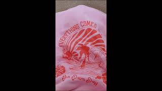 PINK PALM PUFF HOODIE DUPE UNBOXING