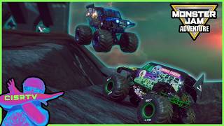 Monster Jam ADVENTURE | GRAVE DIGGER Defends His Castle From EL TORO LOCO w/ ZOMBIE's Help | Ep #16