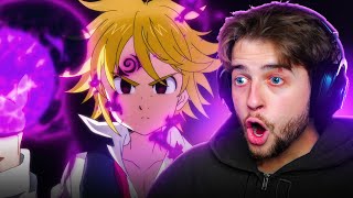 MELIODAS IS 3000 YEARS OLD?! Seven Deadly Sins Signs Of Holy War Episodes 1-4 Reaction