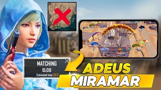 ADEUS MIRAMAR DELETADO? PROBLEMAS GRANDES NO MATCHMAKING 2024 PUBG MOBILE #pubgmobile