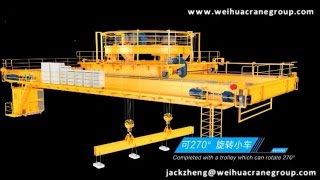 overhead Crane with Electromagnet-WeiHua Group/WH GROUP