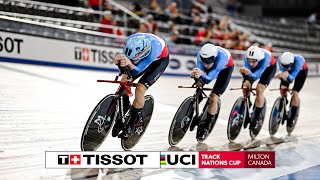 Qualif | Team Pursuit 4 km , TEAM CANADA - A men,  April 20, 2023