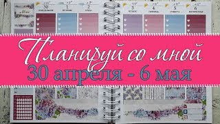 Мой ежедневник: планируй со мной 13 ('18) / Plan with me 13