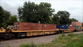 Railfanning Rochelle Railroad Park - Sept. 1st 2012